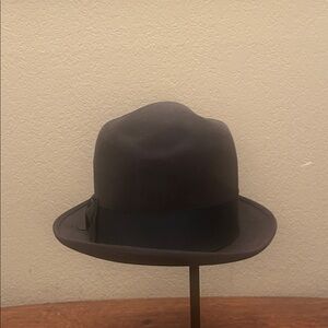 Berg Vintage Gray Felt Fedora